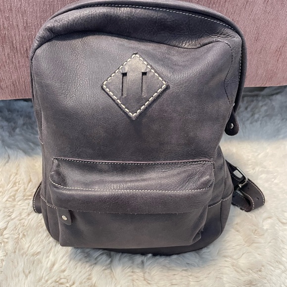 Roots leather mini backpack - Picture 5 of 5